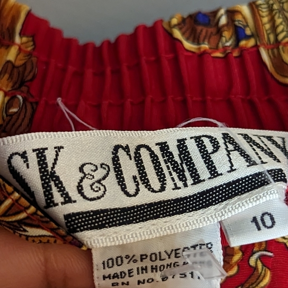 VINTAGE PLEATED SK AND COMPANY SKIRT - Picture 3 of 8